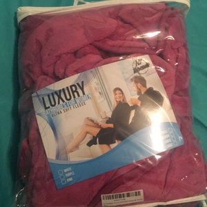 Ultra soft fleece bathrobe
